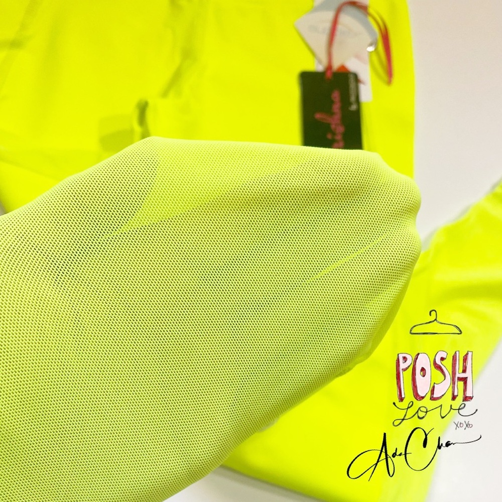 NWT Yarishna by Protokolo ~ neon green Sz M/L - Picture 8 of 8